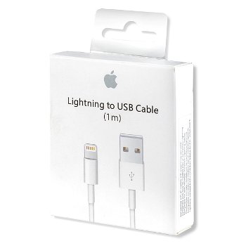 Cablu de date Apple MXLY2ZM/A, Lightning, 1 m (Alb), Apple