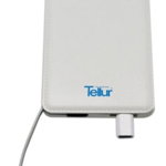 Acumulator extern Tellur Super Slim Lin TLL158041, 5000 mAh, Micro USB + Lightening (Alb)