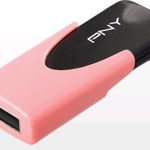 Memorie USB PNY Attache 4 Pastel, 64GB, USB 2.0, Roz, PNY