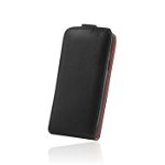 Husa Flip Plus pentru smartphone LG L40 Negru, Forever