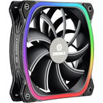 Ventilator ENERMAX SQUA Snow Edition, 12 cm, RGB PWM, Alb, ARGB