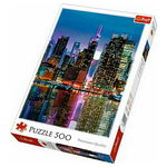 PUZZLE TREFL 500 LUNA PLINA IN MANHATTAN, TREFL 500p