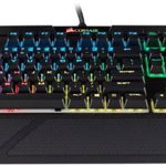 Tastatura mecanica gaming Corsair Strafe RGB MK.2, iluminare RGB, switch MX Silent, Negru