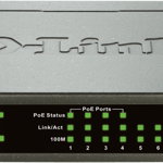 Switch D-link DES-1008PA, 8 x 10/100 Mbps + 4 x PoE ports, 802.3 af, D-Link
