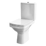 Set compact WC Cersanit Soft, ceramica, alb, 5 l, 65 x 78.5 x 36.5 cm, cersanit