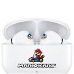 Casti Bluetooth OTL Mario Kart, TWS, Alb