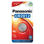 Baterii buton alcalina Panasonic CR2012 blister 1 buc