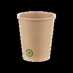 Set 2 x 50 Pahare Carton Zero Plastic Kraft 240 ml