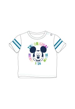 Tricou bebe, Mickey Mouse, The original, alb, Disney