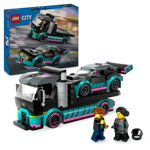 Masina de curse si camion transportator, LEGO®