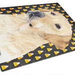 Caroline`s Treasures Labrador bomboane galbene de porumb de Halloween Portret de sticlă de tăiere Bord mare Multi 12H x 16W, 