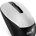 Mouse Genius Mouse Genius NX-7015, 1600 DPI, 2,4 [GHz], optic, 3fps, USB fără fir, auriu, AA, Genius