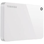 Hard disk extern Canvio Advance 1TB 2,5 USB 3.0 White, Toshiba