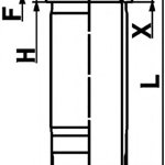 Camasa cilindru pentru mercedes benz axor mercedes benz citaro setra series, KOLBENSCHMIDT