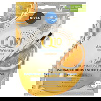 Masca servetel  Q10 cu vitamina C - 1 buc, Nivea