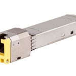 Transceiver HP Aruba 1G SFP, RJ45, Cat5e, Argintiu