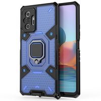 Husa Techsuit - Honeycomb Armor - Xiaomi Redmi Note 10 Pro - albastru