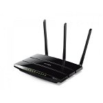 Router VR400 V3, TP-LINK, 300 Mbps, Negru