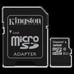 Kingston microSD clasa 10 SDCS CL10 32GB cu SD Adaptor, kingston