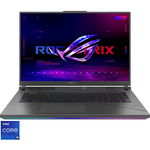 Gaming 18'' ROG Strix G18 G814JIR, 2.5K 240Hz G-Sync, Procesor Intel Core i9 14900HX (36M Cache, up to 5.80 GHz), 32GB DDR5, 1TB SSD, GeForce RTX 4070 8GB, No OS, Volt Green, Asus