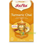 Ceai bio cu Turmeric curcuma 17 pliculete 34g Yogi Tea