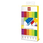 Set 12 markere lego colorate, Lego
