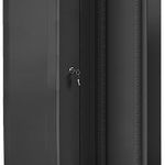 Lanberg WF01-6427-10B Wall mounted rack cabinet 27U black