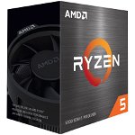 AMD CPU Desktop Ryzen 5 6C/12T 5600X (3.7/4.6GHz Max Boost 35MB 65W AM4) box with Wraith Stealth Cooler