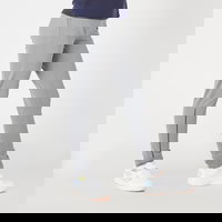 Pantalon de trening S500 Călduros și respirant educație fizică bleumarin copii, DOMYOS