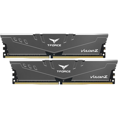 Memorii TeamGroup T-Force Vulcan Z Grey 64GB(2x32GB), DDR4-3200MHz, CL16, Dual Channel