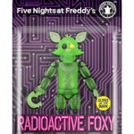Figurina articulata - Five Nights at Freddy's - Radioactive Foxy, Verde, 13 cm