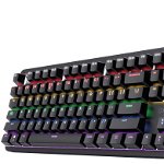 Tastatura Gaming Mecanica Trust GXT 863 Mazz, Negru