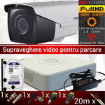 Kit supraveghere video Hikvision pentru parcare, la doar 1399 RON in loc de 2798 RON