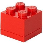 Room Copenhagen LEGO Mini Box 4 red - RC40111730, Room Copenhagen