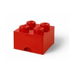 Cutie depozitare LEGO 2x2 cu sertar rosu 40051730, 