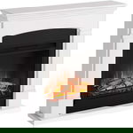 Semineu Tagu Helmi Light Beige cu focar electric PowerFlame 2, FM463BE1-E621EU