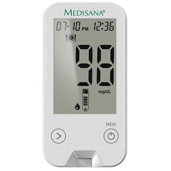 Medisana Glucometru cu biosenzor 79030, MediTouch 2mg/dL, monitorizare glucoza, memento-uri de testare