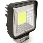 Proiector mini cu led cob 12v-24v, 36w, lumina alba 6500k, led light alex