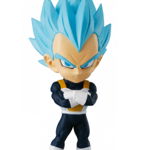 Figurina Super Saiyan Blue Vegeta, Bandai, 8 cm, Multicolor