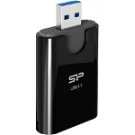 Card reader Silicon Power Combo USB 3.1 Card Reader microSD and SD, Black