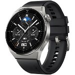 Huawei Smartwatch Huawei Watch GT 3 PRO, 46mm, Fluoroelastomer Strap, Negru, Huawei