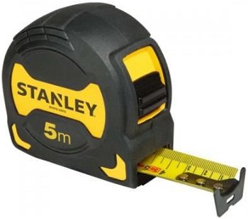 Ruleta Stanley, STHT0-33561, 5 m X 28 mm carcasa din cauciuc, Stanley