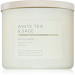 Bath & Body Works White Tea & Sage lumânare parfumată 411 g, Bath & Body Works