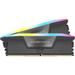 Memorie Ram Corsair Vengeance Rgb Ddr5 32Gb (2X16Gb) 6000Mhz Cl30-36-36-76 1.40V Amd Expo Intel Xmp 3.0 Pentru Desktop – Gri (Cmh32Gx5M2B6000Z30K)