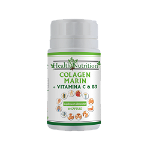 Colagen marin Forte + Vitamina B3 + Vitamina C, 60 tablete, Health Nutrition, Health Nutrition