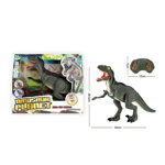 Velociraptor RC dinozaur, Sunete, 48 x 10 x 26 cm h, Verde, 