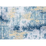 Covor 160x230 cm, albastru/gri/galben, MARION TYP 1, Tempo Kondela