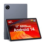 Tableta Ulefone Tab A11 Pro, Gray, 4G, 11, ³ FHD+ 90Hz, 16GB RAM (8GB + 8GB extensibili), 128GB ROM, Android 14, MediaTek Helio G99, 8800mAh, WiFi6, Dual SIM, Ulefone