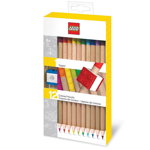 Set 12 creioane colorate lego, Lego