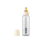 BIBS - Set complet biberon din sticla anticolici, 225 ml, Baby Blue, BIBS